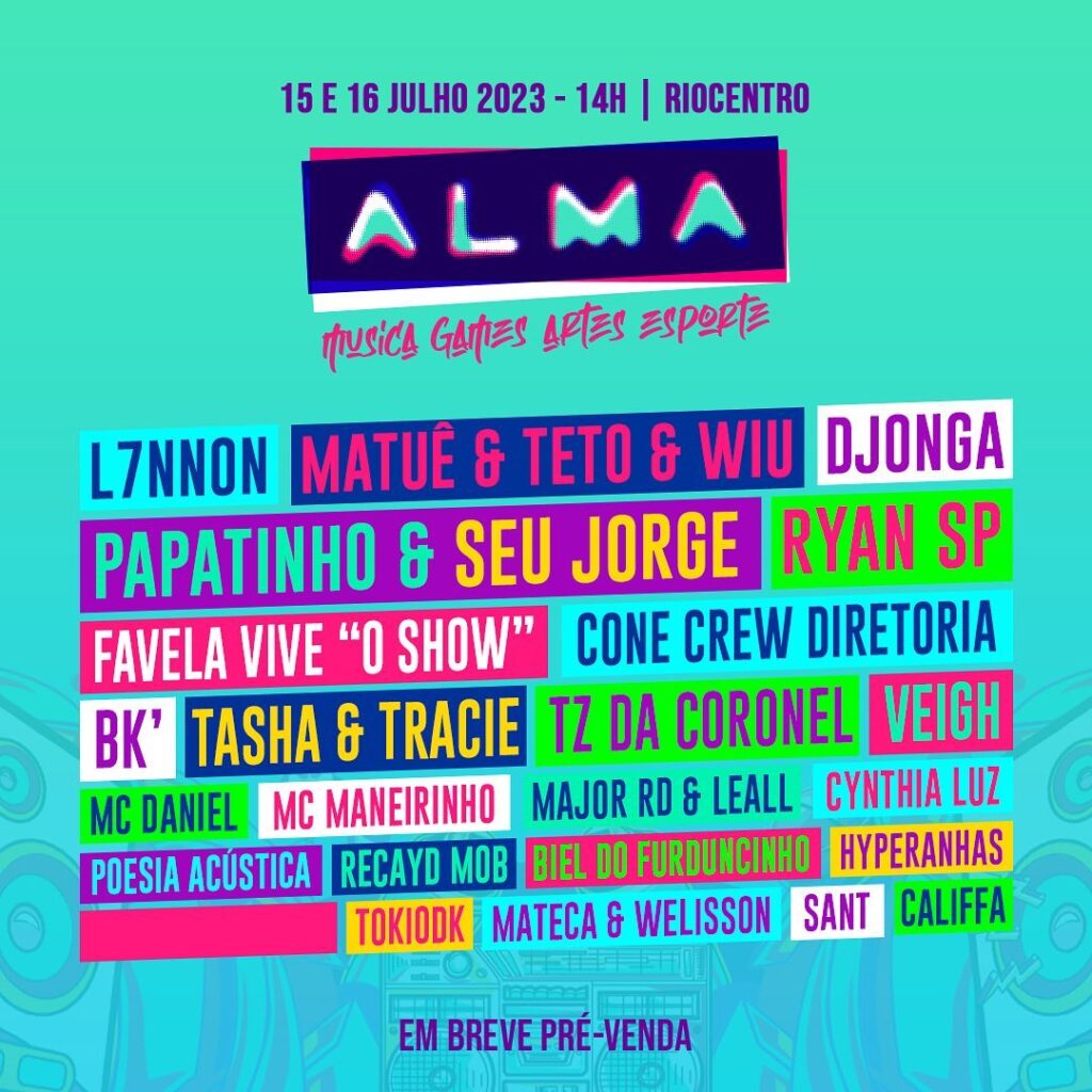 Festival Alma divulga seu lineup e prévenda de ingressos para 2023