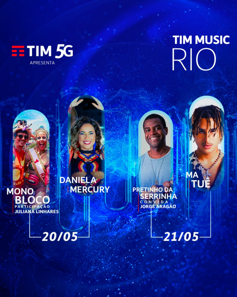 Saiba como assistir ao festival "Tim Music Rio" Vou de Grade